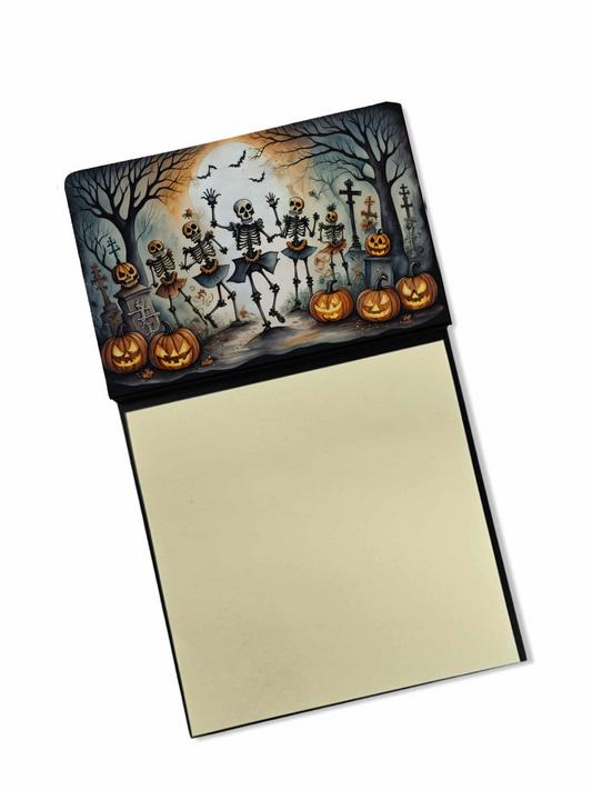 Dancing Skeletons Spooky Halloween Sticky Note Holder