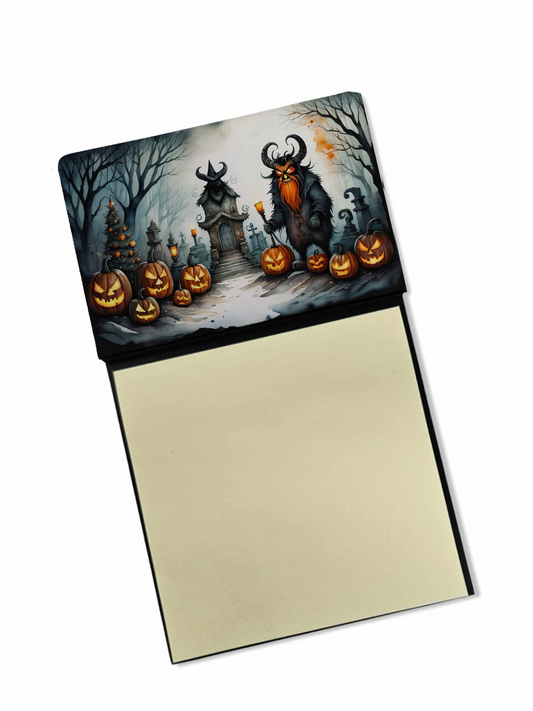 Krampus The Christmas Demon Spooky Halloween Sticky Note Holder