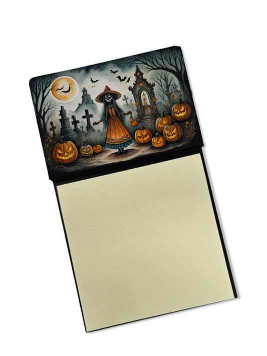 La Llorona Skeleton Spooky Halloween Sticky Note Holder