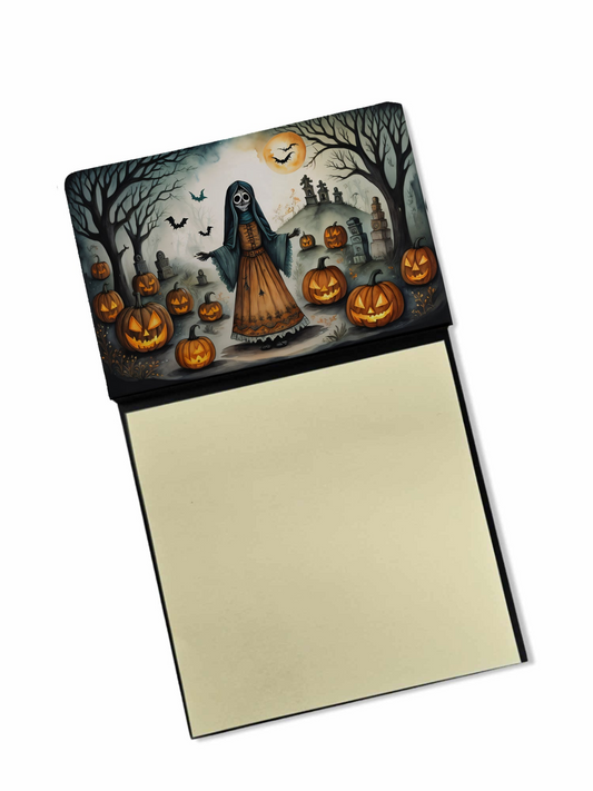 La Llorona Skeleton Spooky Halloween Sticky Note Holder