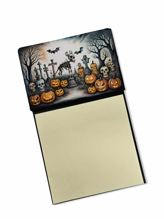 Pet Cemetery Spooky Halloween Sticky Note Holder