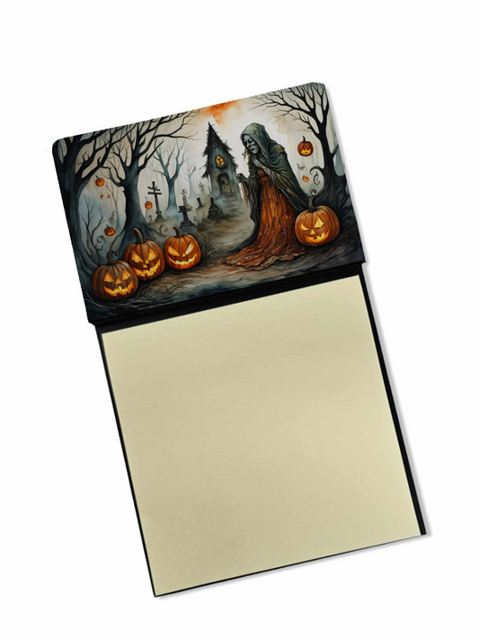 The Weeping Woman Spooky Halloween Sticky Note Holder