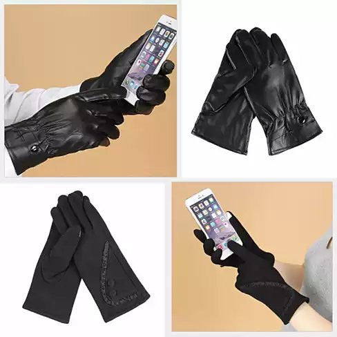 Zen And Zinu Men's And Women's Touch Friendly Gloves