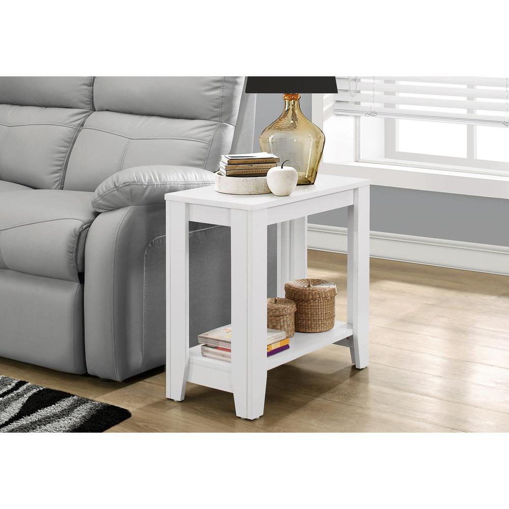 ACCENT TABLE  - WHITE