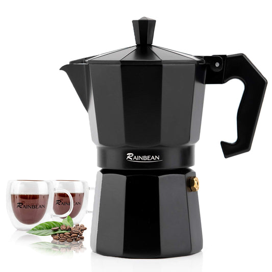 Stovetop Espresso Maker With 2 Cups