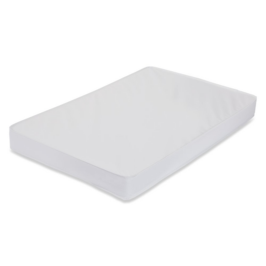 3" Waterproof Mini/Portable Crib Mattress Pad with Easy to Clean Cover For LA Baby Non-Full Size Cribs Only