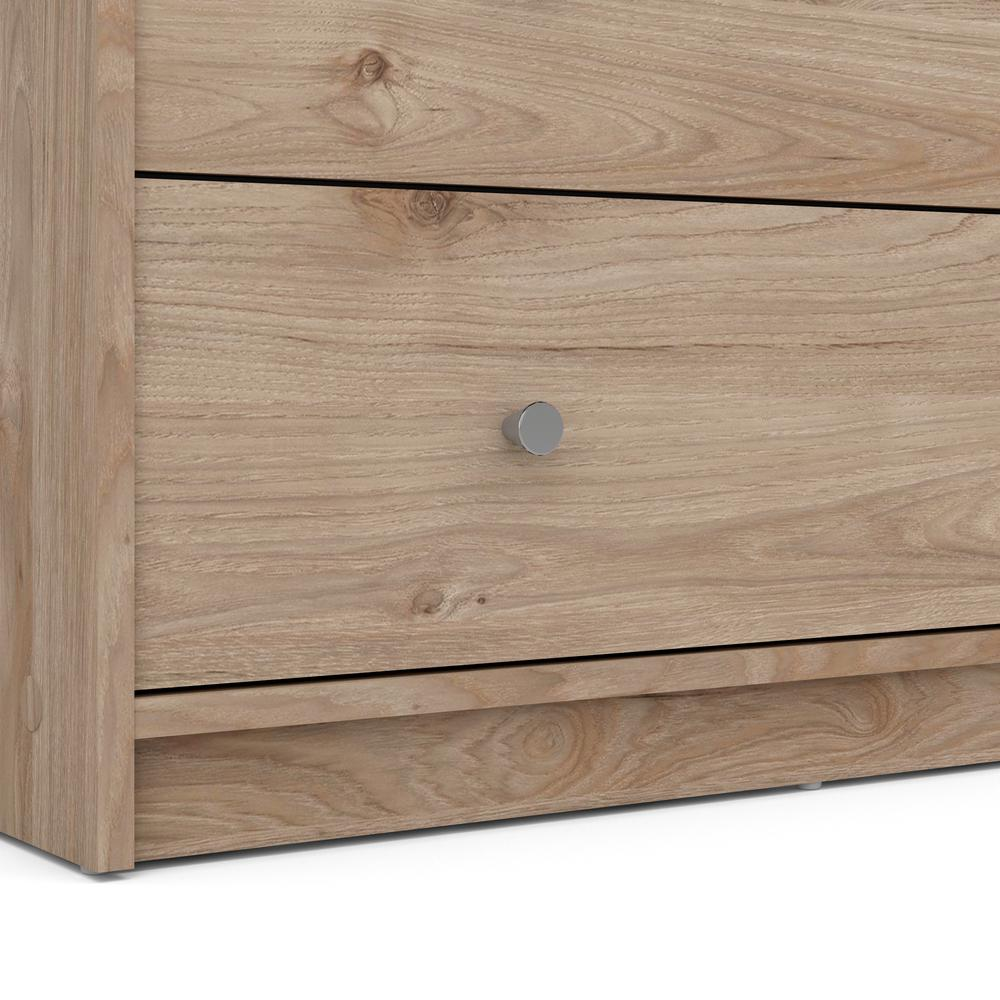 Portland 3 Drawer Chest - White