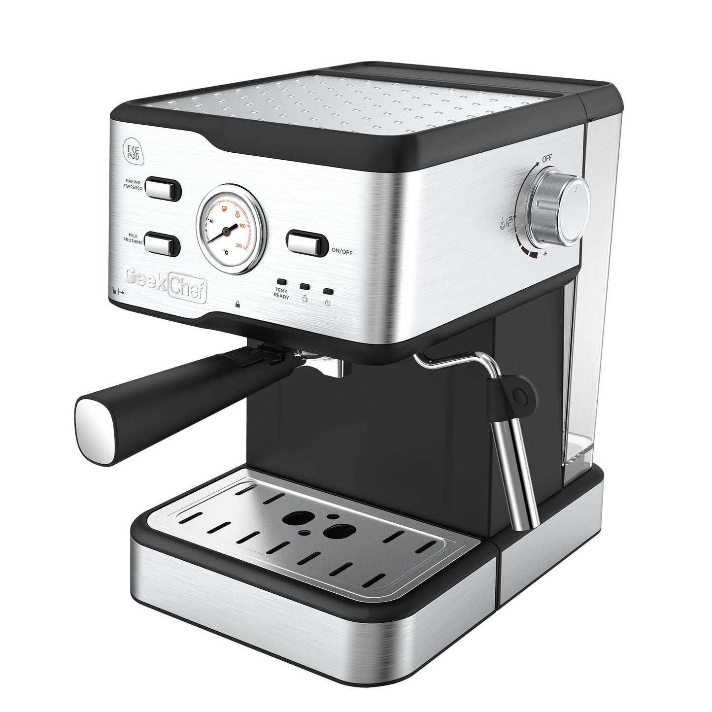 20 Bar Pressure Cappuccino Latte Maker Coffee Machine