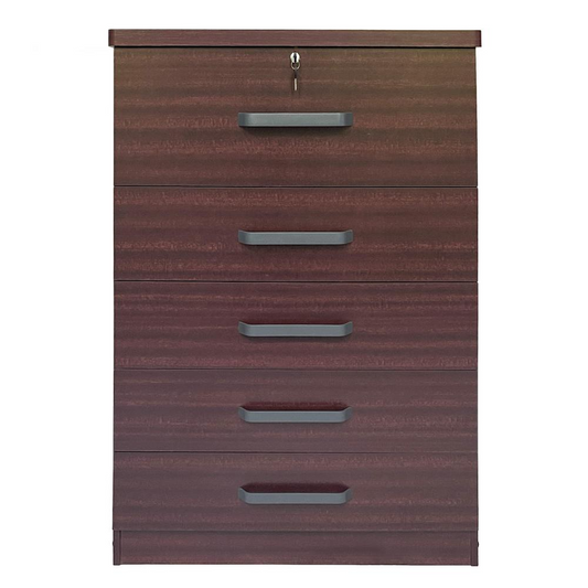 5 Drawer Chest with Jumbo Top Drawer