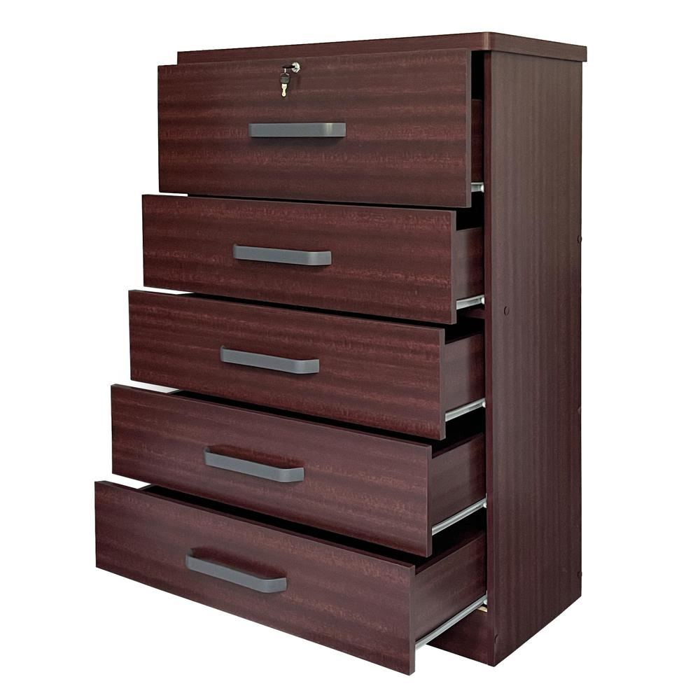 5 Drawer Chest with Jumbo Top Drawer