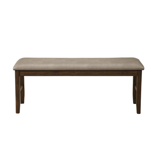 Emery Dining Bench, Walnut